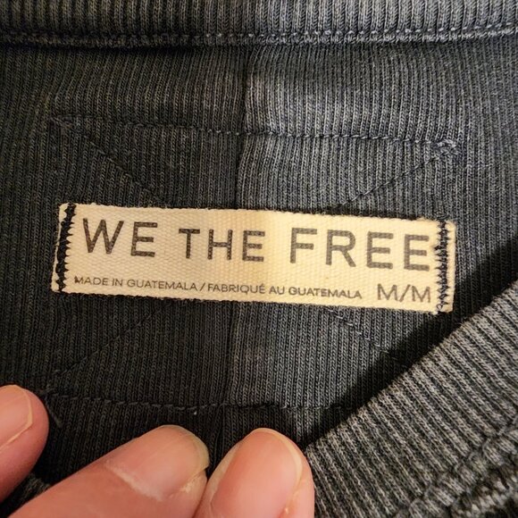 Free People Ever Had Tee Black Med- Small Hole - Picture 7 of 12